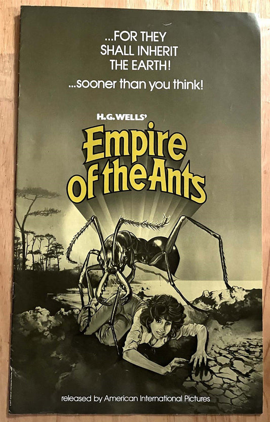 Joan Collins EMPIRE OF THE ANTS Robert Lansing used press book 1977