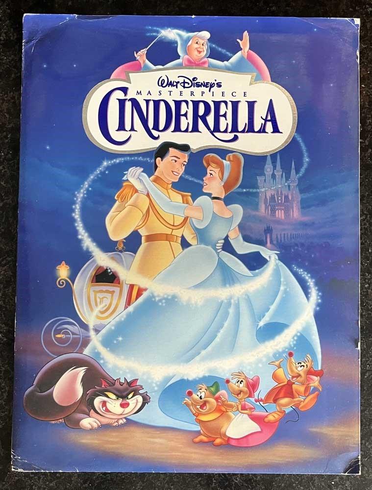 Buena Vista Video 1995 CINDERELLA press kit