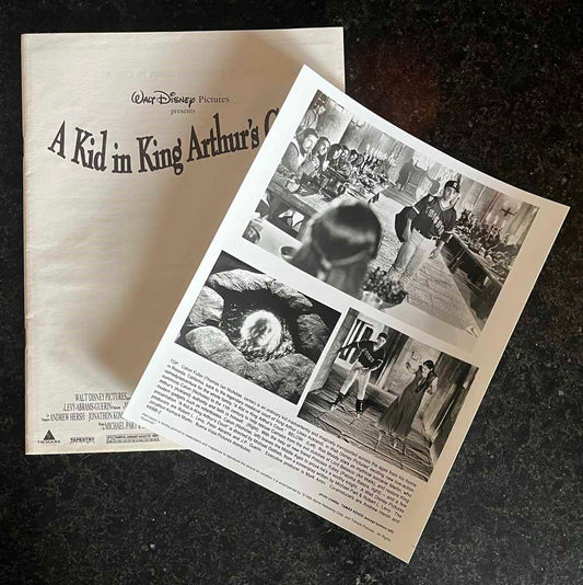 Disney KID IN KING ARTHUR'S COURT Kate Winslet Daniel Craig press kit 1995