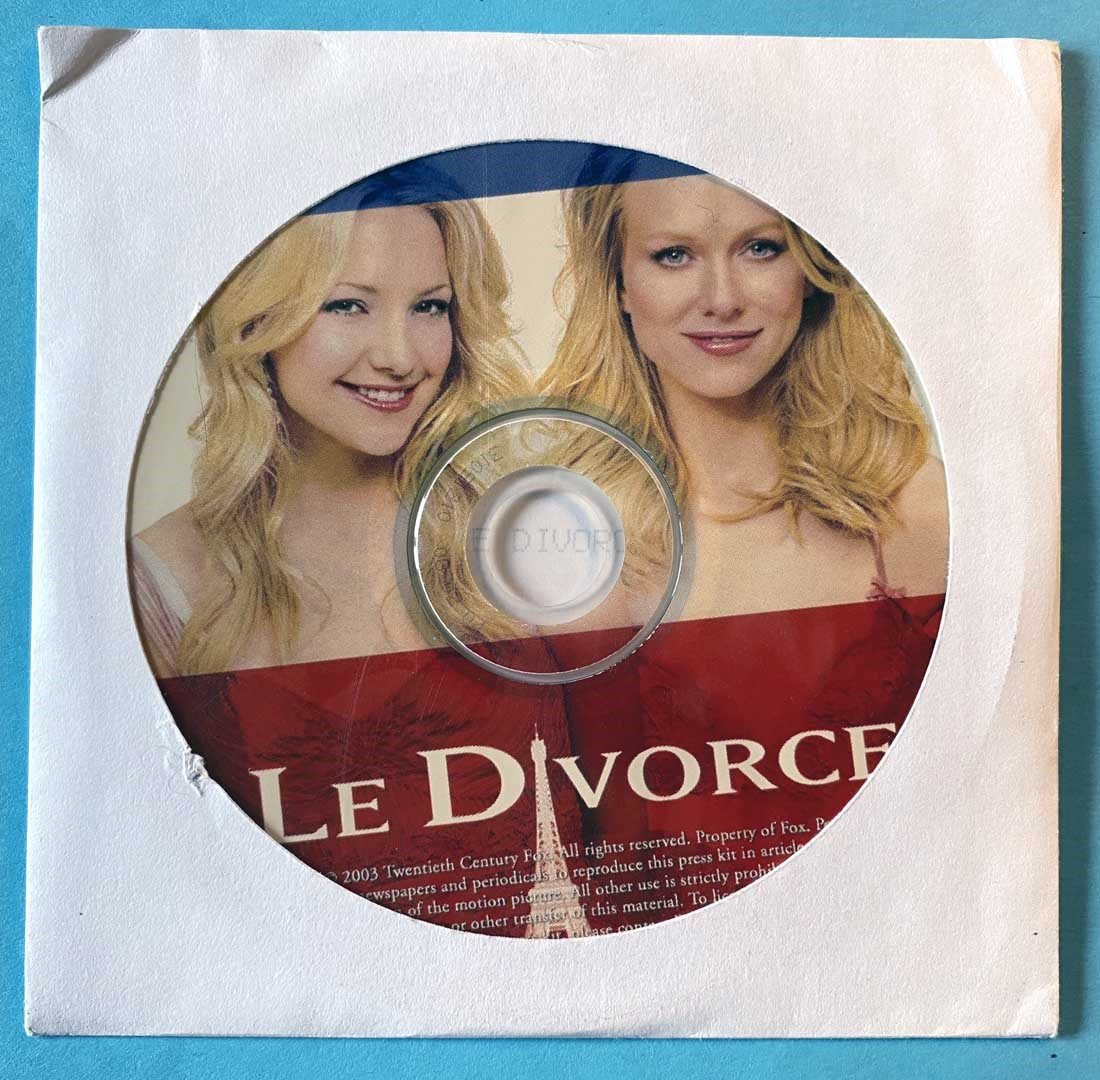 Naomi Watts LE DIVORCE Kate Hudson press kit 2003