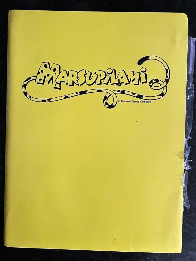 Disney MARSUPILAMI Dan Castellaneta Jim Cummings 1993 press kit SCHNOOKUMS