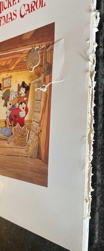 Disney MICKEY'S CHRISTMAS CAROL press kit 1983