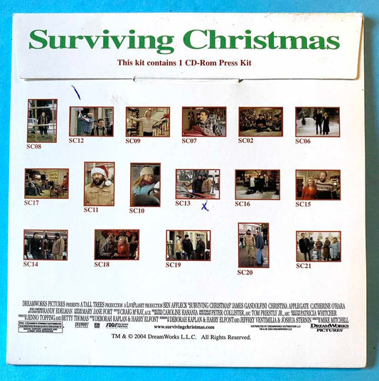 James Gandolfini SURVIVING CHRISTMAS Ben Affleck Christina Applegate press kit