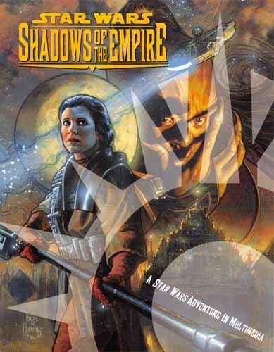 Lucasfilm STAR WARS SHADOWS OF THE EMPIRE sell sheet 1996 Hugh Fleming