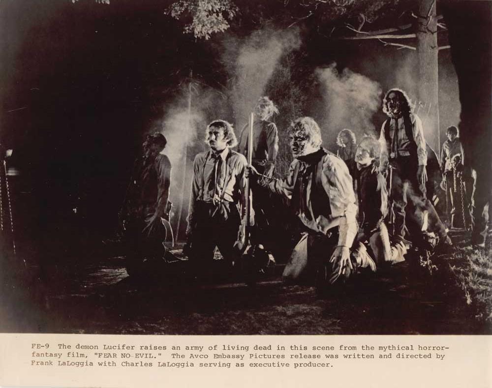 FEAR NO EVIL original 8x10 press photos 1981