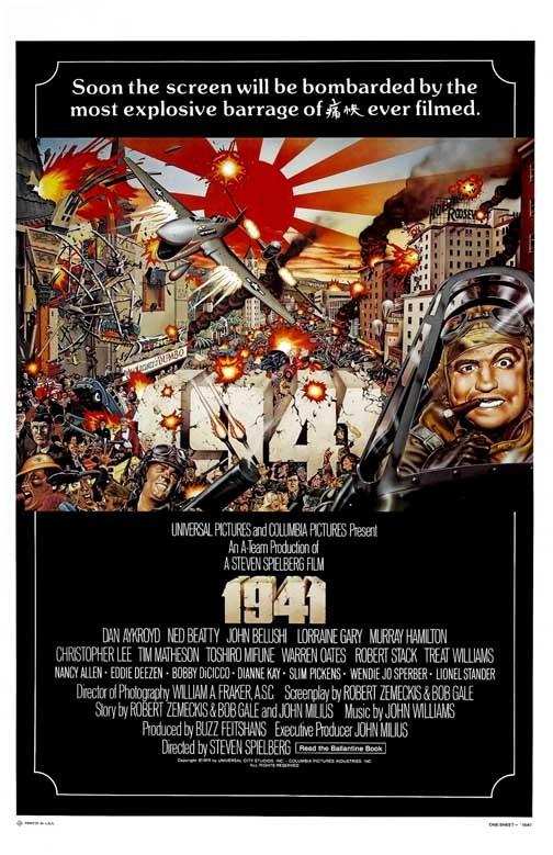 Dan Aykroyd 1941 John Belushi movie poster 11x17 Steven Spielberg
