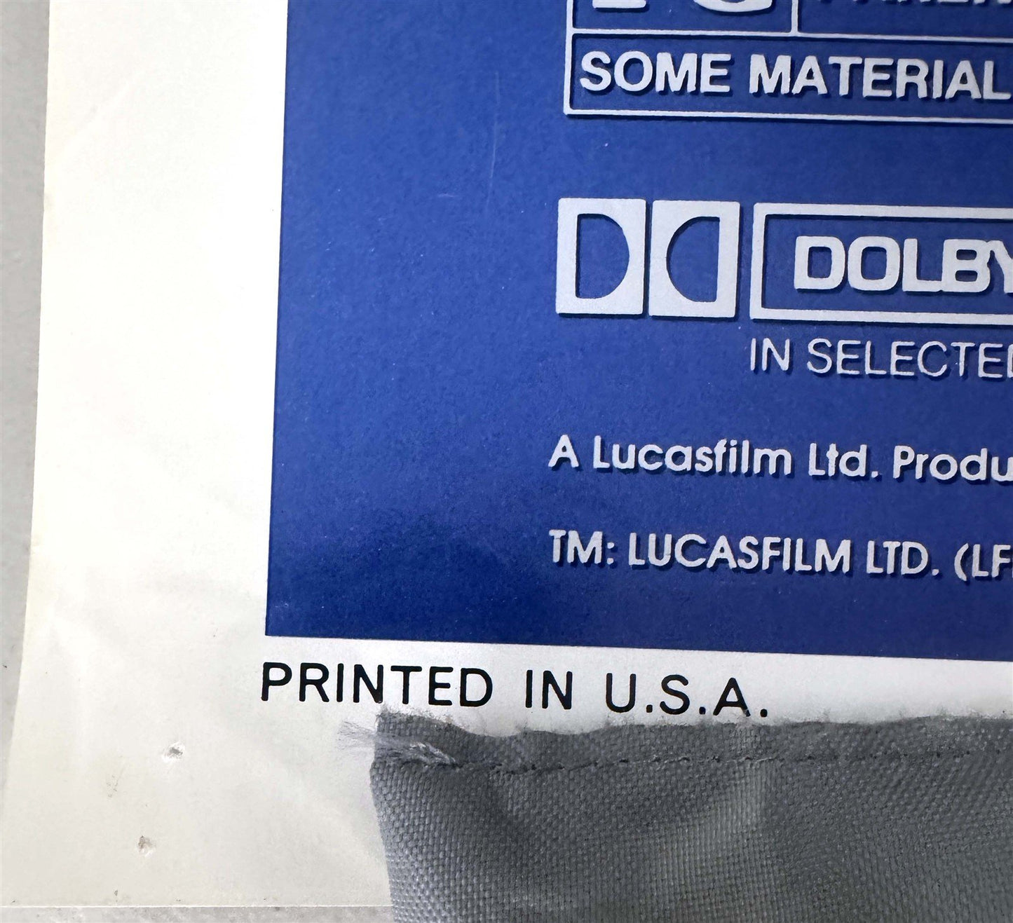 STAR WARS original 27x41 movie poster REVENGE OF THE JEDI preview 1982