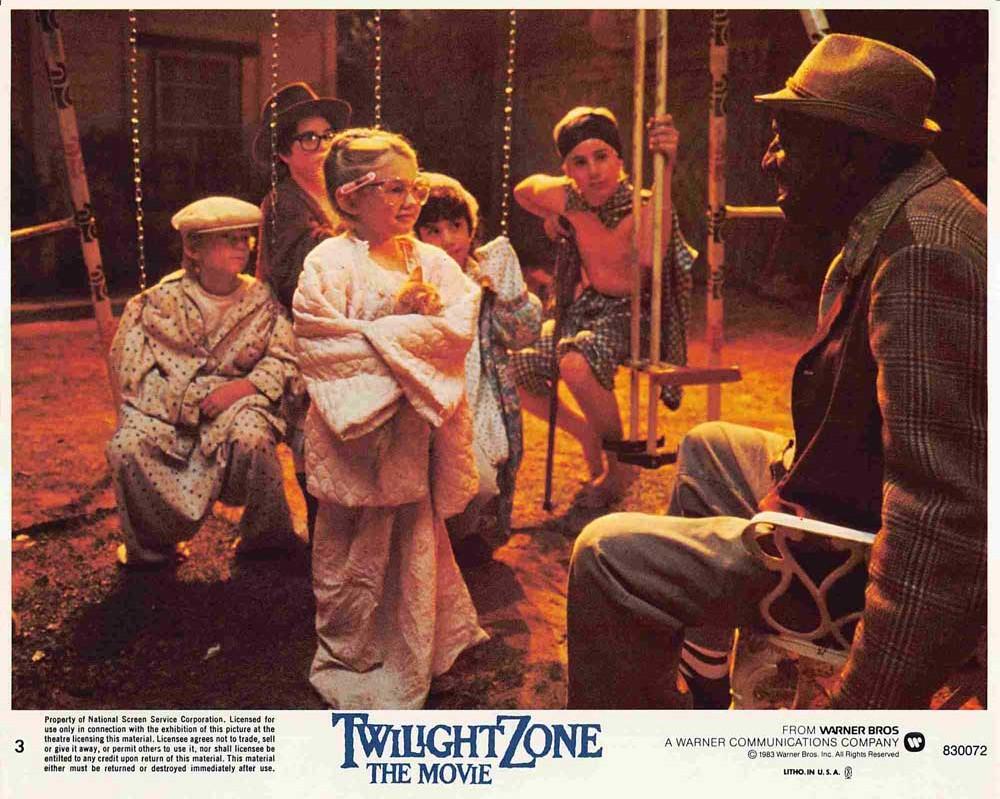 Steven Spielberg Joe Dante TWILIGHT ZONE THE MOVIE original small lobby card set