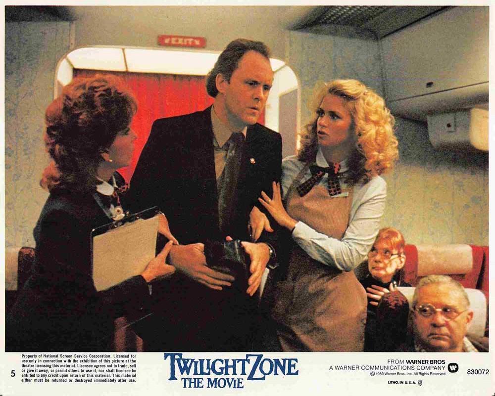 Steven Spielberg Joe Dante TWILIGHT ZONE THE MOVIE original small lobby card set