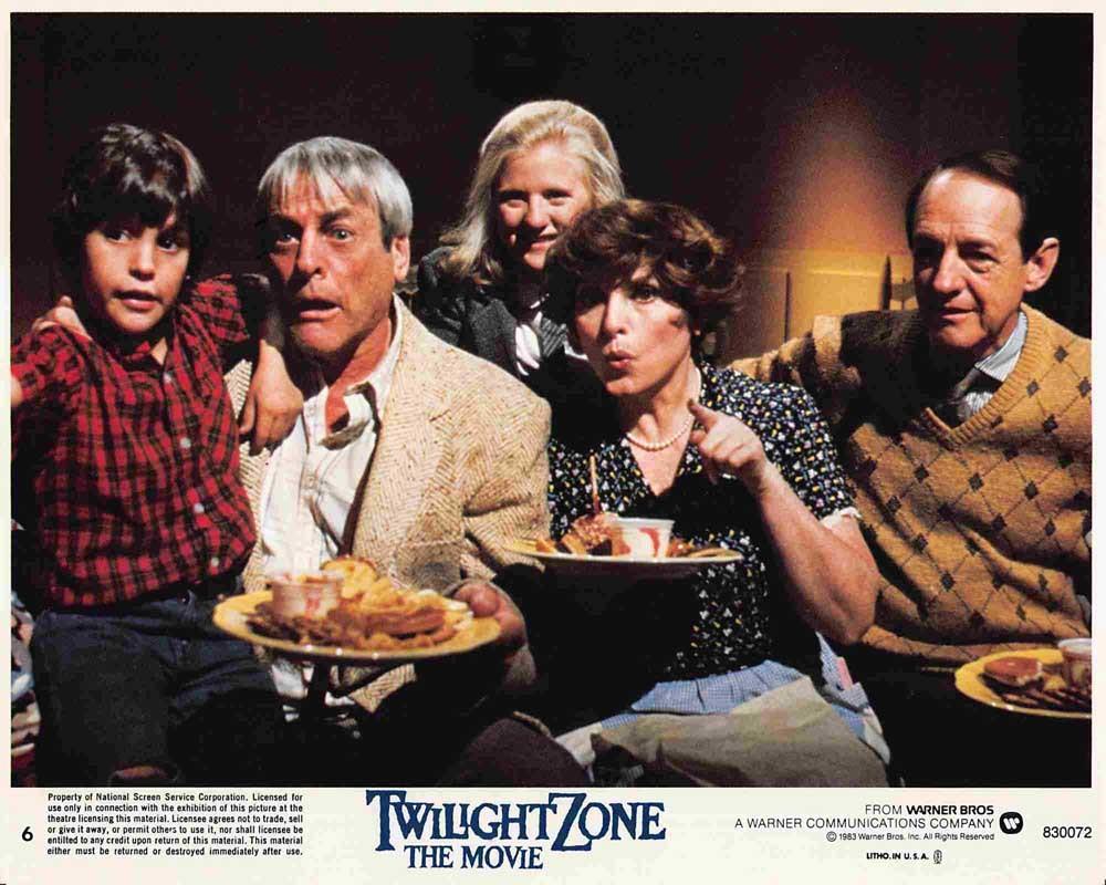 Steven Spielberg Joe Dante TWILIGHT ZONE THE MOVIE original small lobby card set