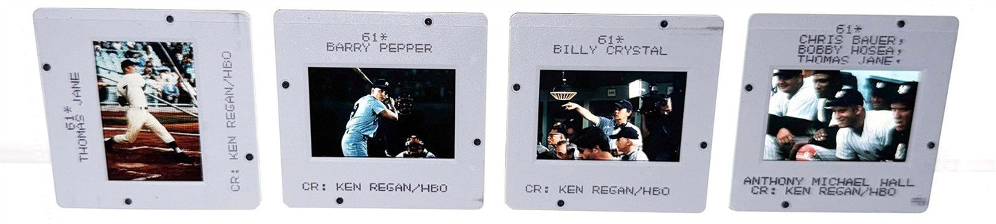 Barry Pepper HBO's 61* Thomas Jane original media press color 35mm slides