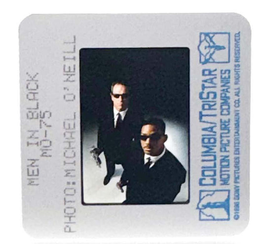 Tommy Lee Jones MEN IN BLACK Will Smith original 35mm studio press slide
