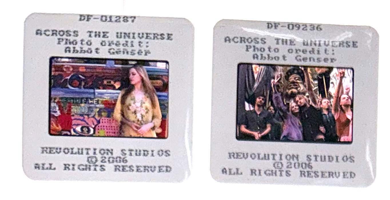 Evan Rachel Wood ACROSS THE UNIVERSE Jim Sturgess original 35mm press slides