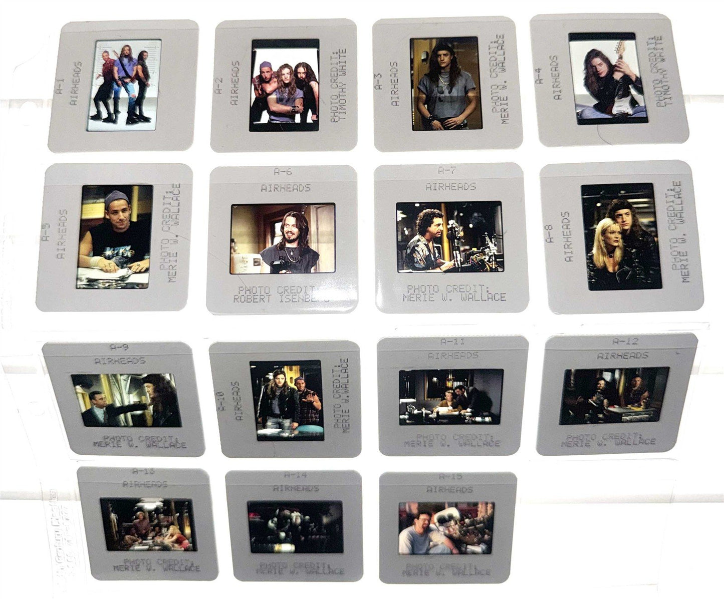Brendan Fraser AIRHEADS Adam Sandler S Buscemi original 35mm studio press slides