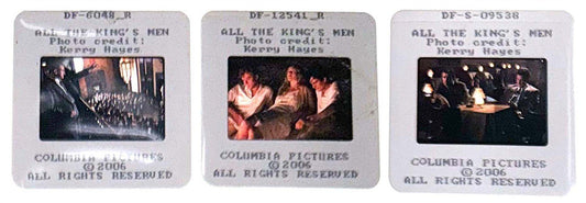 Sean Penn ALL THE KING'S MEN Jude Law Kate Winslet original 35mm press slides