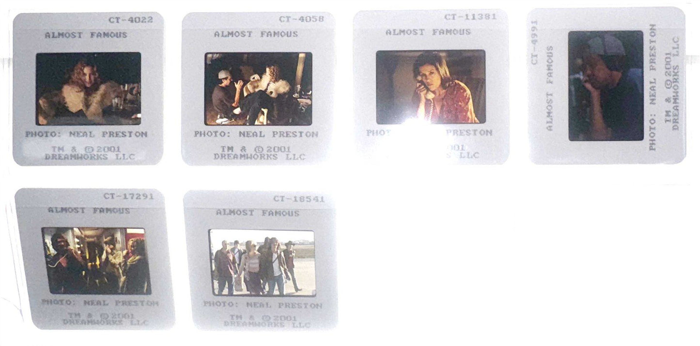 Kate Hudson ALMOST FAMOUS Billy Crudup original 35mm studio press slides