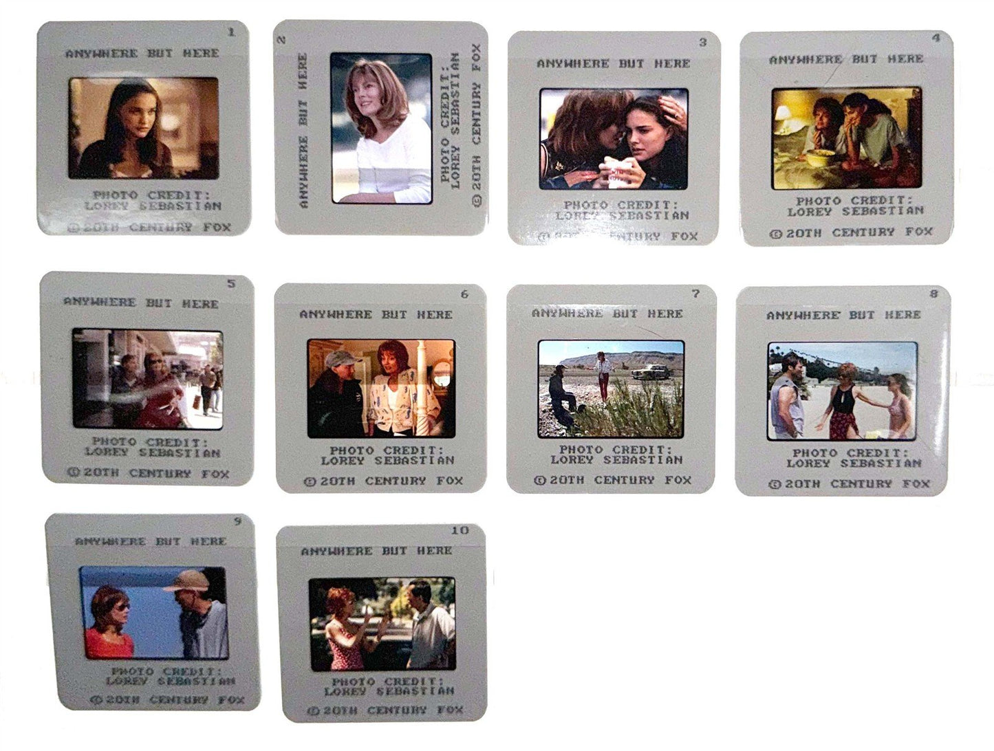 Natalie Portman ANYWHERE BUT HERE Susan Sarandon original 35mm press slides