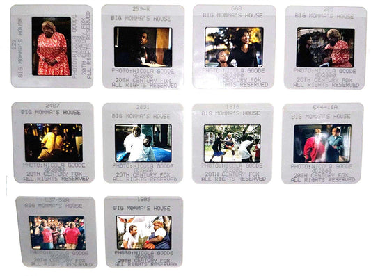 Martin Lawrence BIG MOMMA'S HOUSE Nia Long original 35mm studio press slides