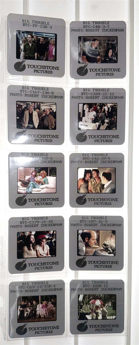Tim Allen BIG TROUBLE Rene Russo original 35mm studio press slides
