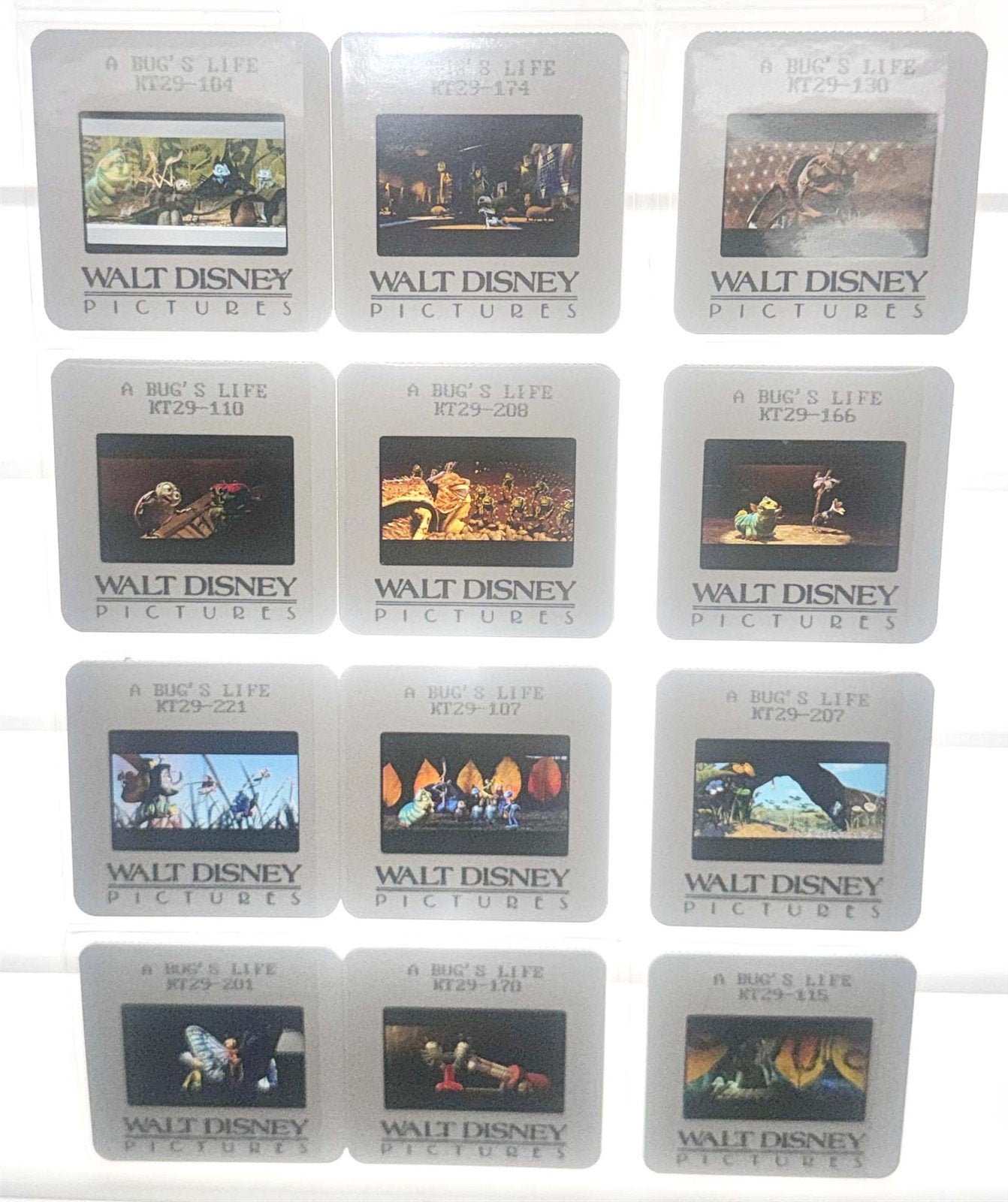 Pixar Dave Foley A BUG'S LIFE Julia Louis-Dreyfus 35mm studio color slides