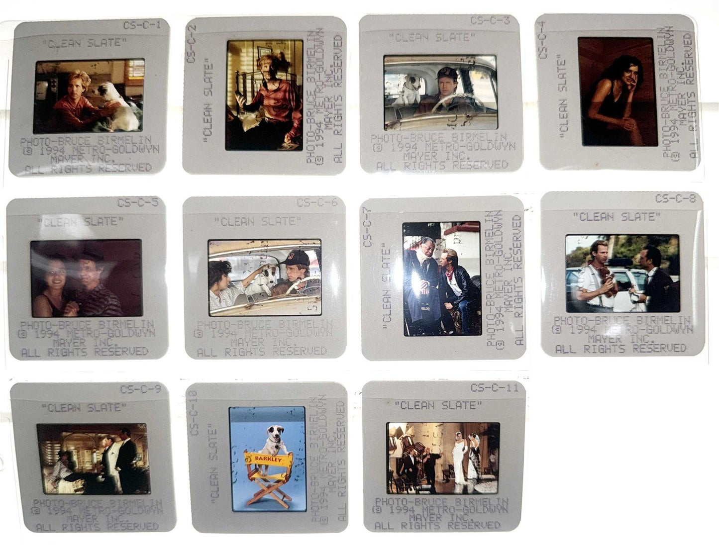 Dan Carvey CLEAN SLATE Valeria Golino original 35mm studio press slides