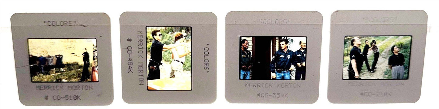 Sean Penn COLORS Robert Duvall original 35mm studio press slides