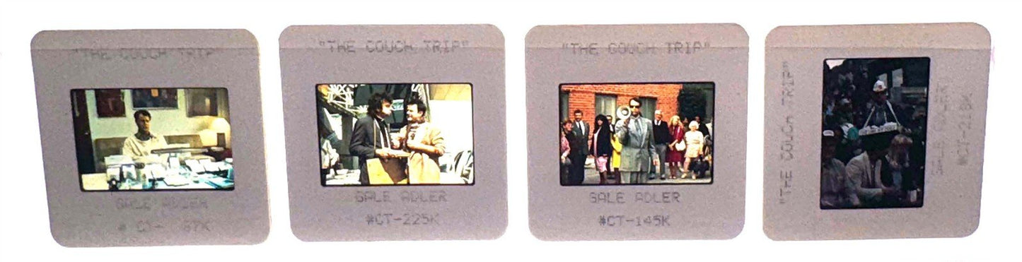 Dan Aykroyd THE COUCH TRIP Walter Matthau original 35mm studio press slides