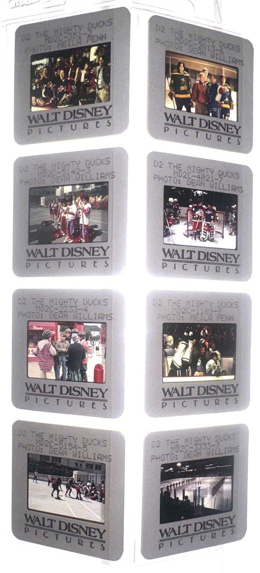 Emilio Estevez D2 THE MIGHTY DUCKS Kathryn Erbe original 35mm press slides