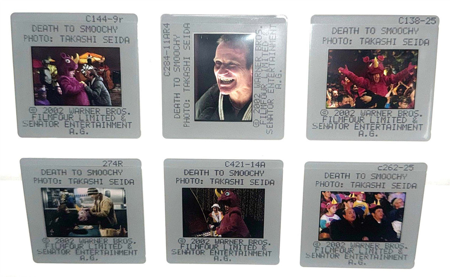 Robin Williams DEATH TO SMOOCHY Edward Norton original 35mm studio press slides