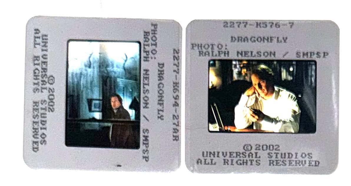 Kevin Costner DRAGONFLY original 35mm studio press slides 2002