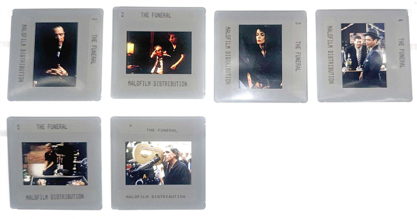 Christopher Walken THE FUNERAL Annabella Sciorra 35mm studio color slides