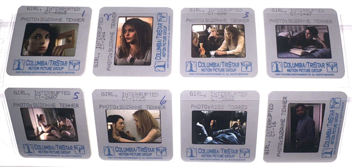 Angelina Jolie GIRL, INTERUPTED Winona Ryder original 35mm studio press slides