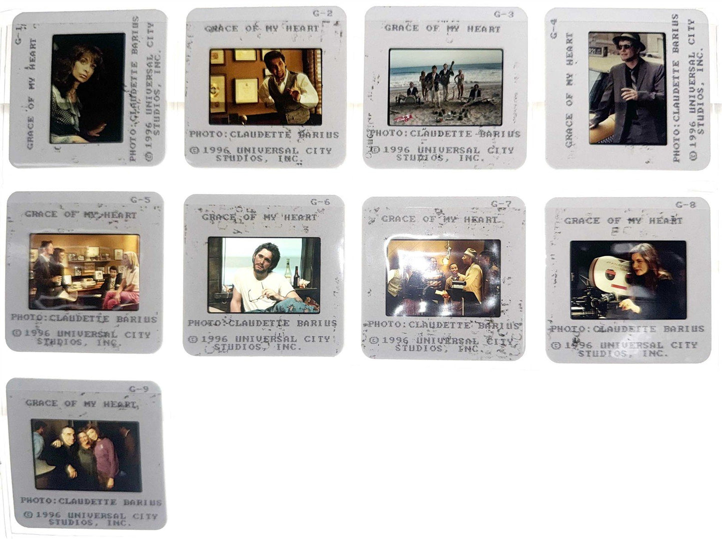 Eric Stoltz GRACE OF MY HEART John Turturro original 35mm studio press slides