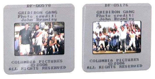 Dwayne Johnson GRIDIRON GANG Xzibit original 35mm studio press slides