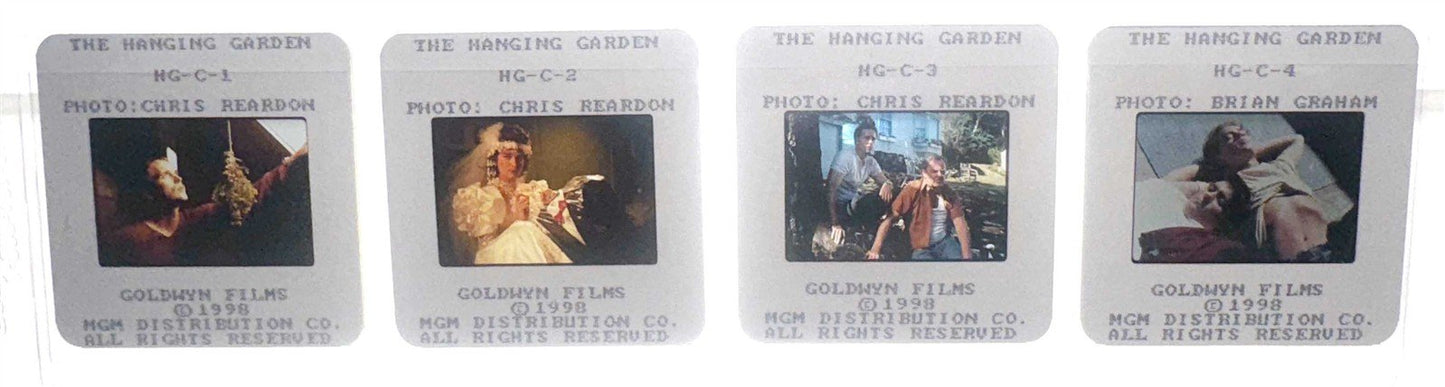 Chris Leavins THE HANGING GARDEN Kerry Fox original 35mm studio press slides