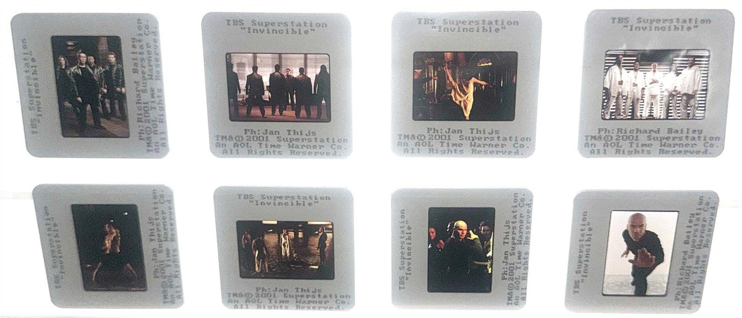 Billy Zane INVINCIBLE Dominic Purcell 35mm studio color slides
