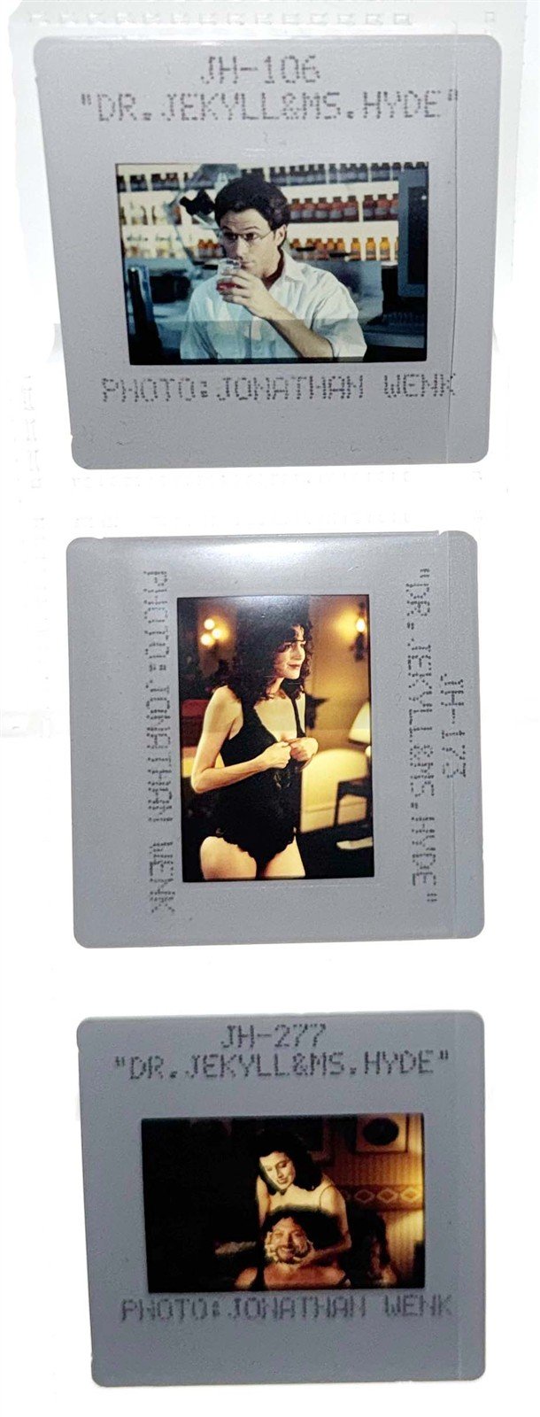 Tim Daly DR. JEKYLL & MS. HYDE Sean Young original 35mm studio press slides