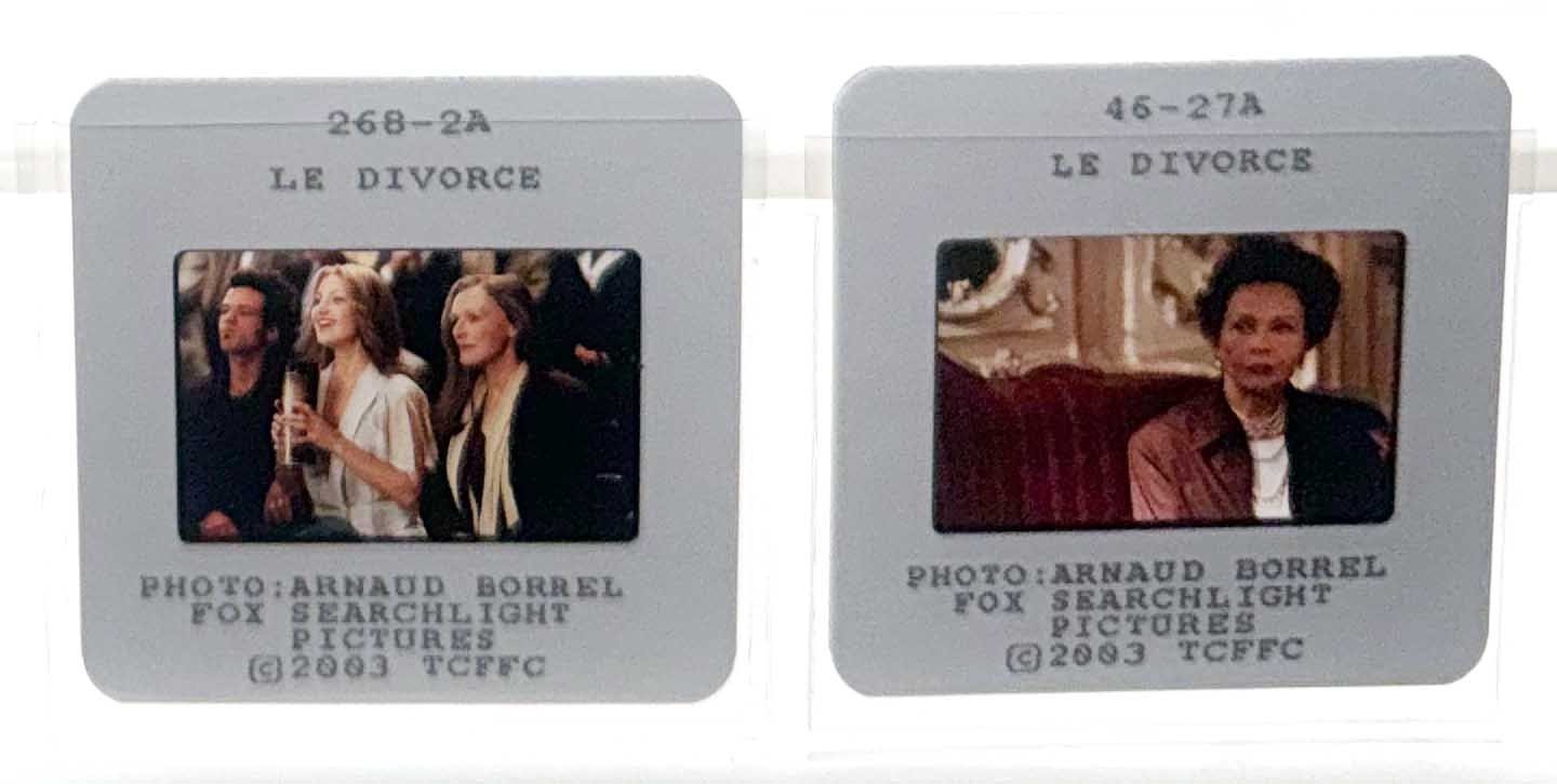 Kate Hudson LE DIVORCE Naomi Watts original 35mm studio press slides 2003