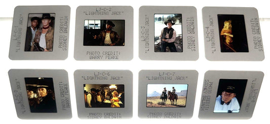Paul Hogan LIGHTNING JACK Cuba Gooding Jr original 35mm studio press slides