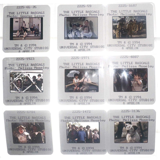 THE LITTLE RASCALS original 35mm studio press slides 1994