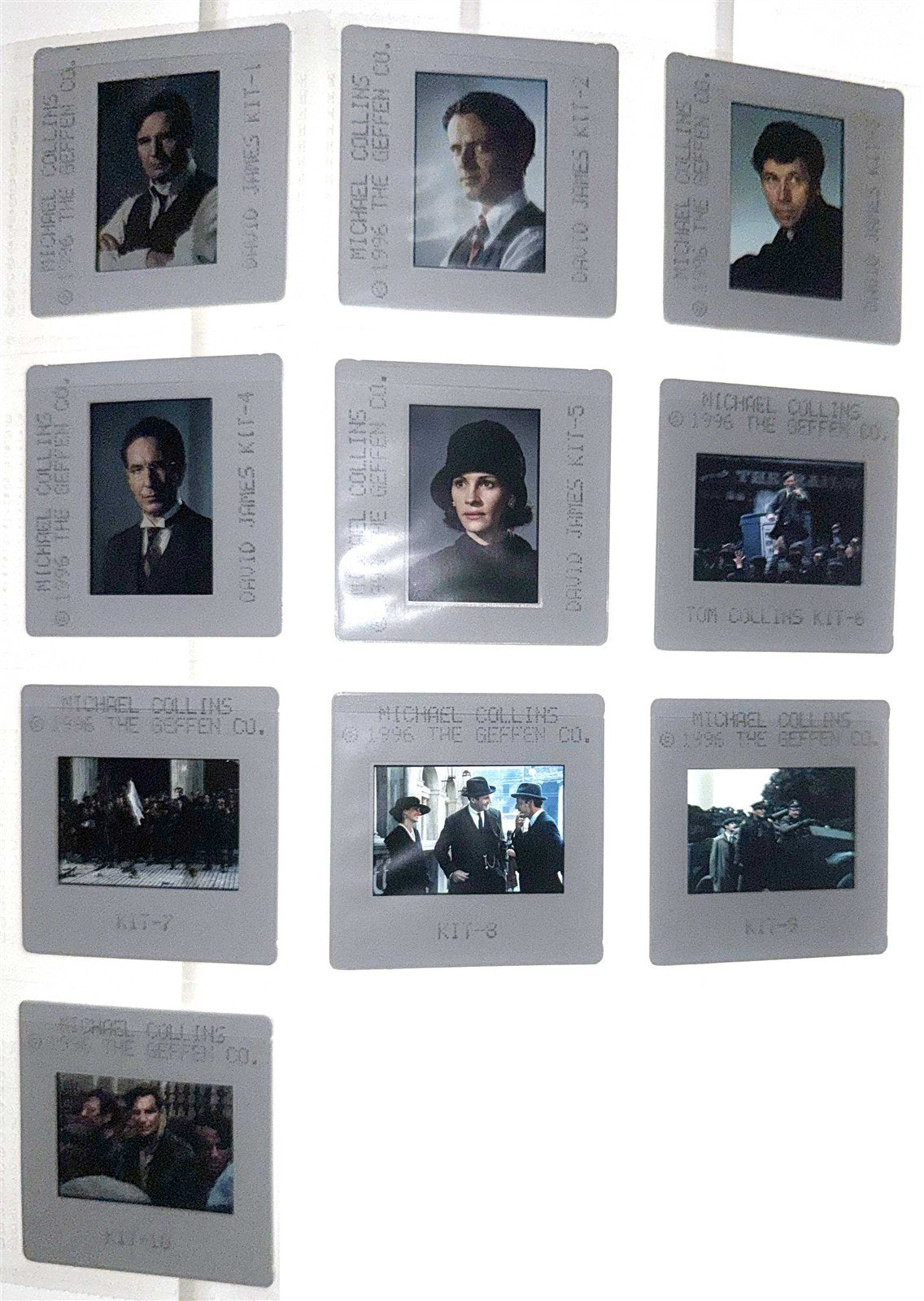 Liam Neeson MICHAEL COLLINS Julia Roberts original 35mm studio press slides