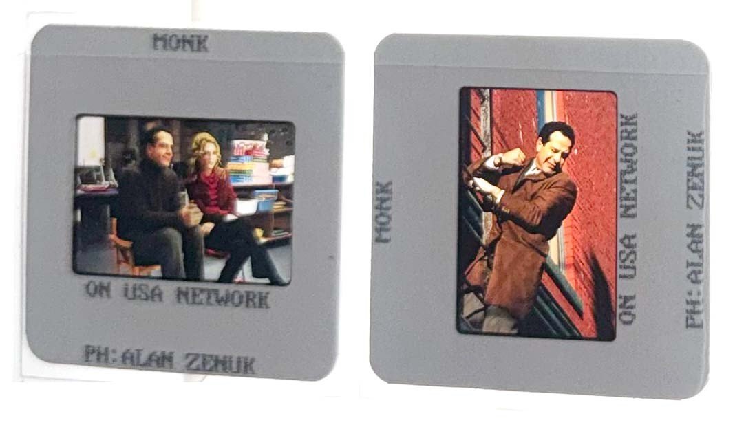 Tony Shalhoub MONK original 35mm studio press slides