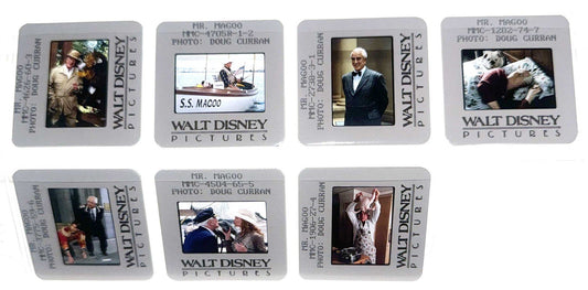 Leslie Nielsen MR. MAGOO Kelly Lynch original 35mm studio press slides 1997