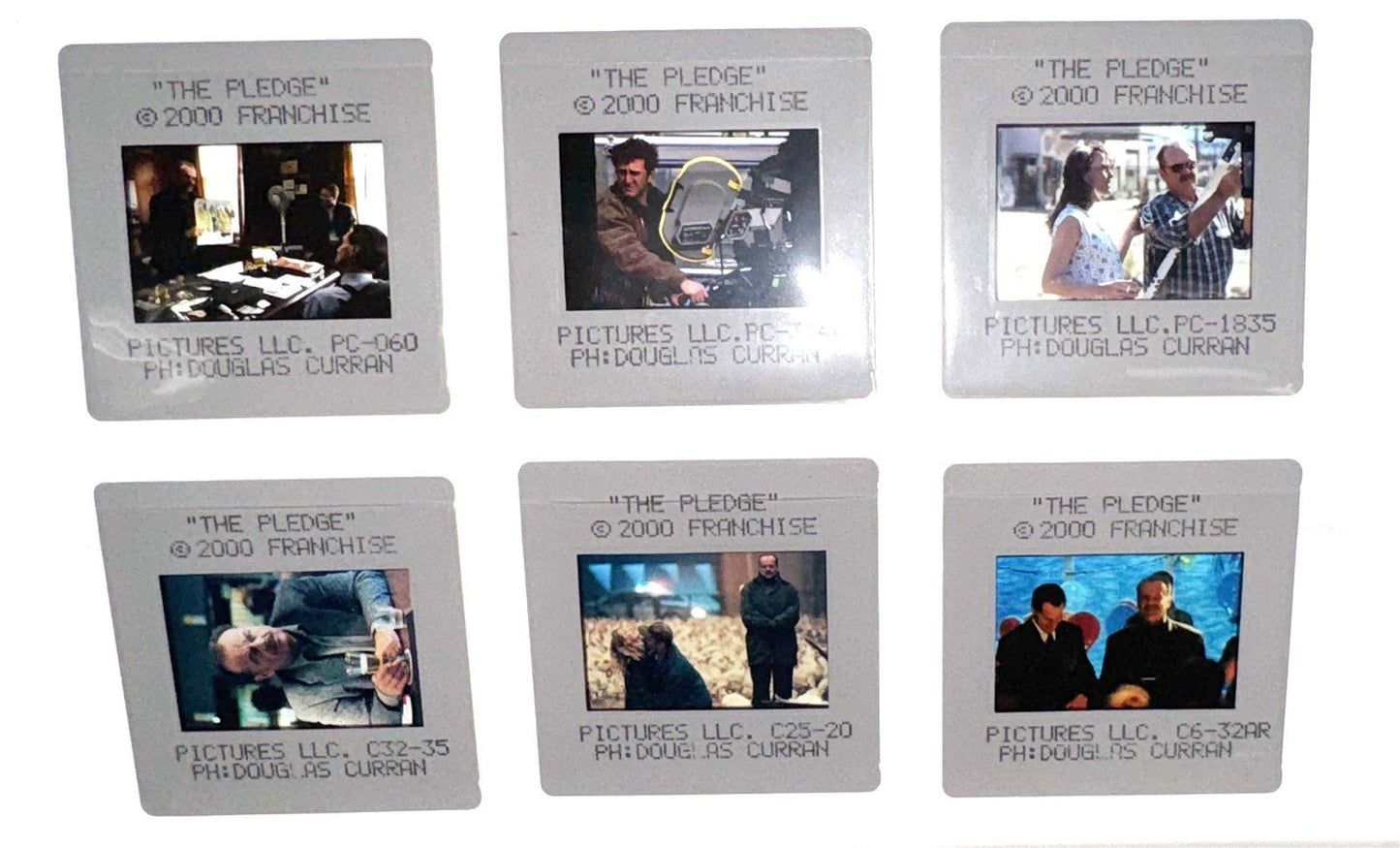 Sam Shephard THE PLEDGE Jack Nicholson original 35mm press slides 2000
