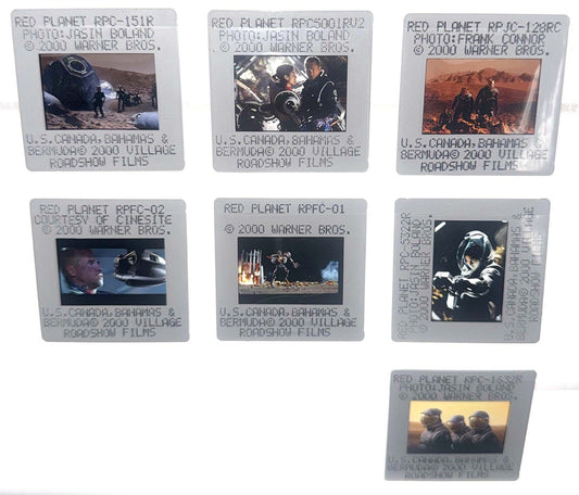 Carrie-Anne Moss RED PLANET Val Kilmer original 35mm press slides 2000