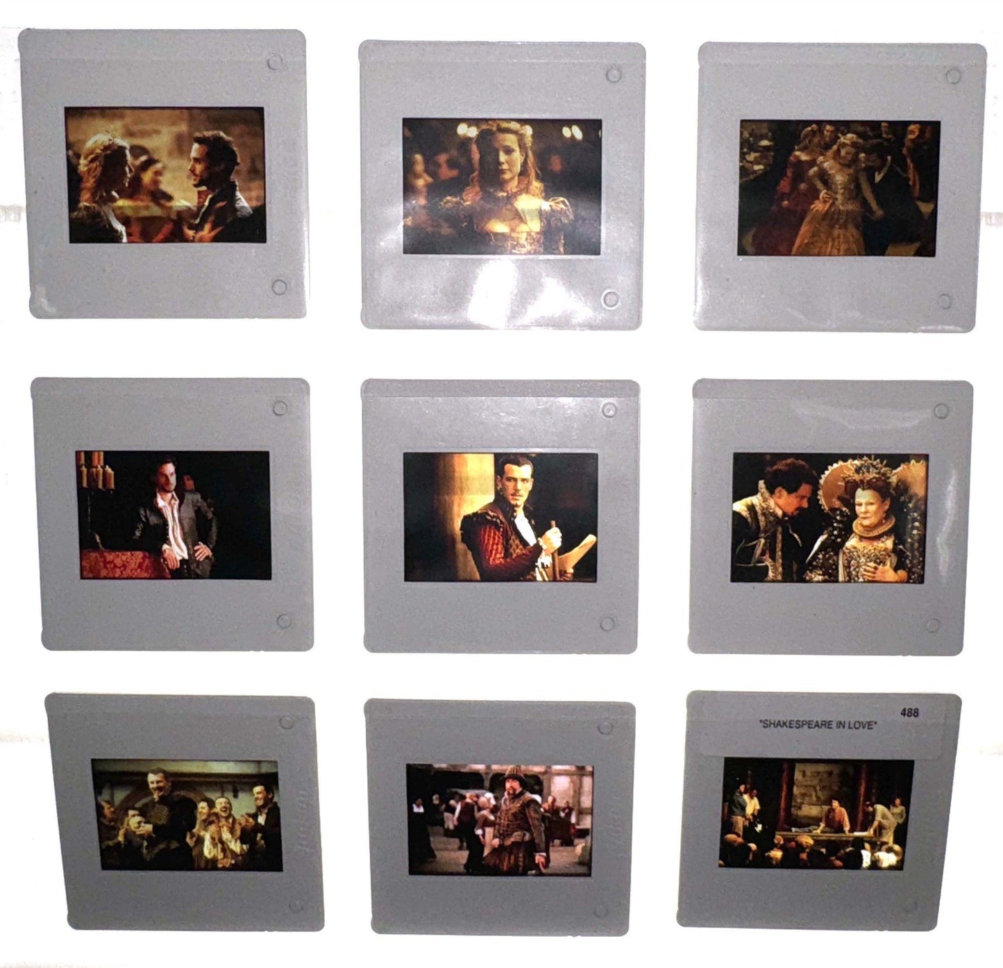 Ben Affleck SHAKESPEARE IN LOVE Gwyneth Paltrow original 35mm press slides