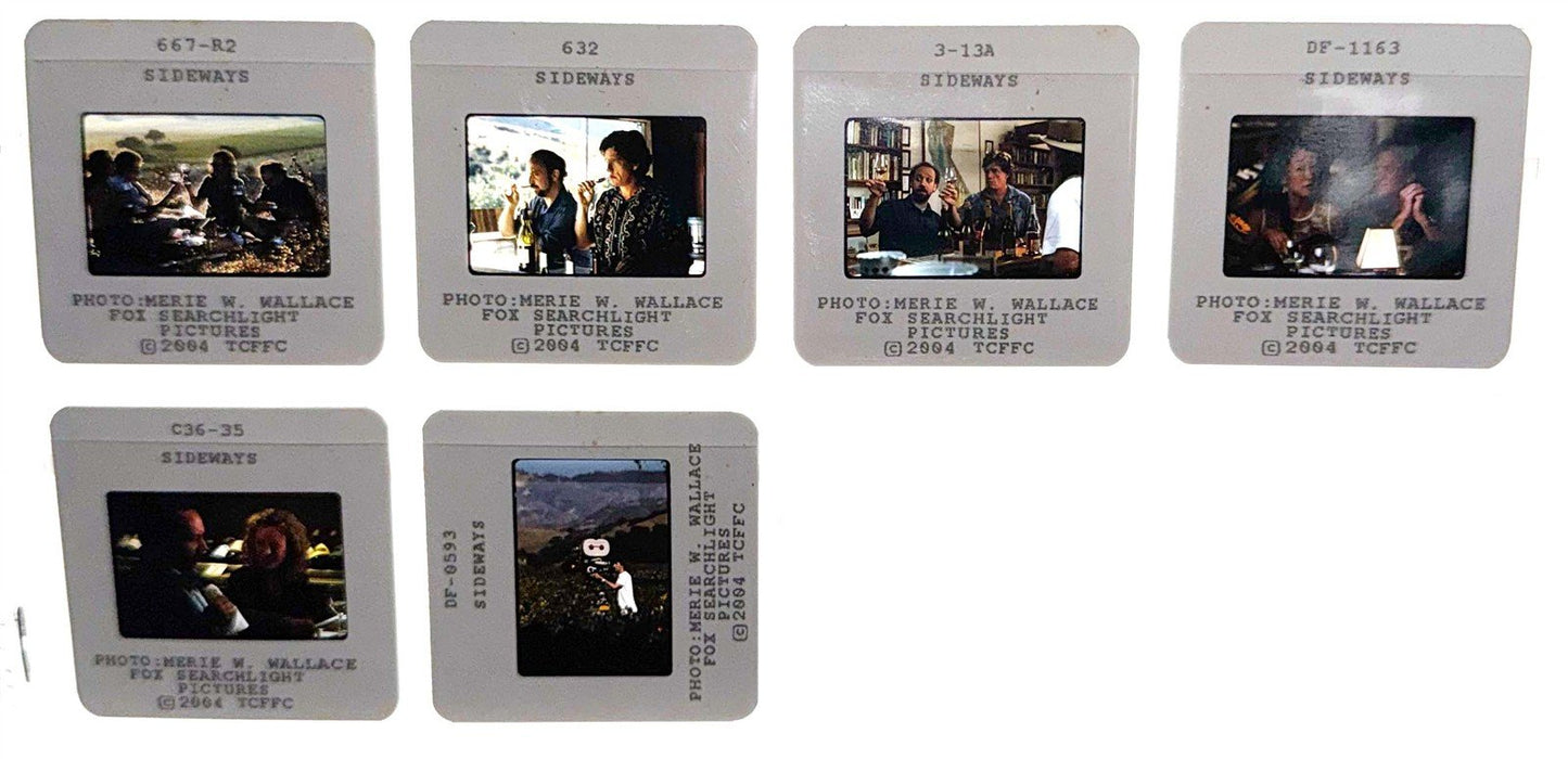 Paul Giamatti SIDEWAYS Virginia Madsen Sandra Oh original 35mm press slides