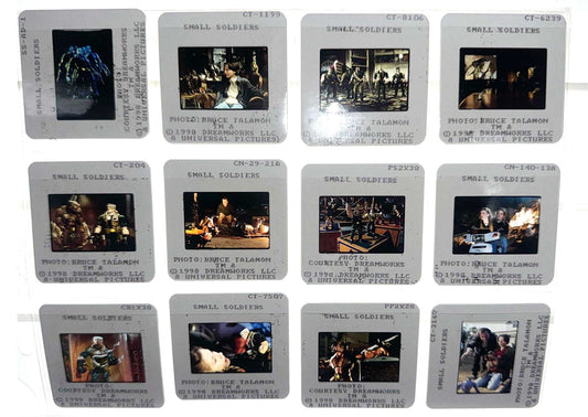 Kirsten Dunst SMALL SOLDIERS Robert Picardo original 35mm press slides