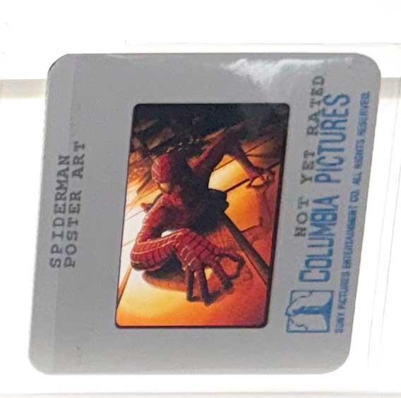 Tobey Maguire SPIDER-MAN Kirsten Dunst original 35mm press slide 2002 Sam Raimi