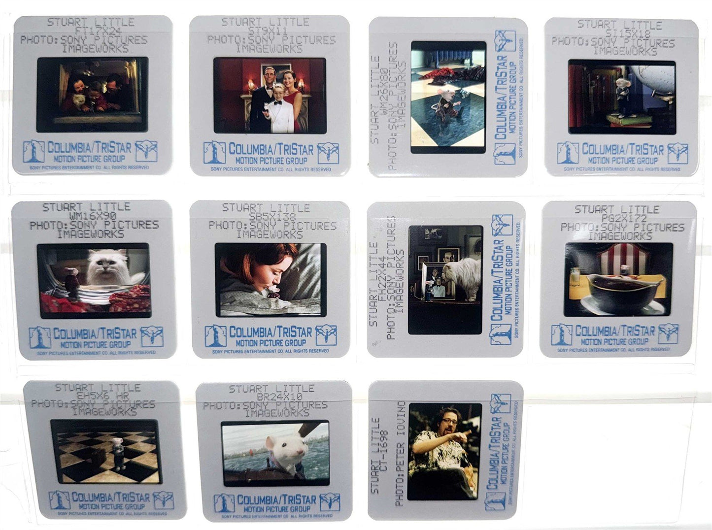 Hugh Laurie STUART LITTLE Geena Davis Michael J Fox original 35mm press slides